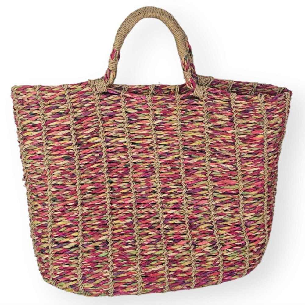 Cappelli Straworld Multicolor Rafia Tote Bag - Picture 2 of 4
